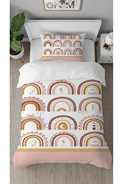GREENDECOR Rainbow Bohemian Soft Patterned Digital Printed Single Children's ...