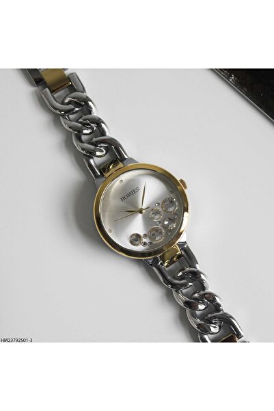 Homies ساعة يد نسائية HM23792S01-3 بسوار فولاذي
