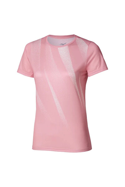 MIZUNO Core Graphic Women's T-Shirt Pink