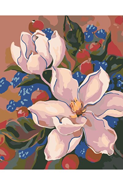 ZUTY Pictură după numere - Flori de magnolie