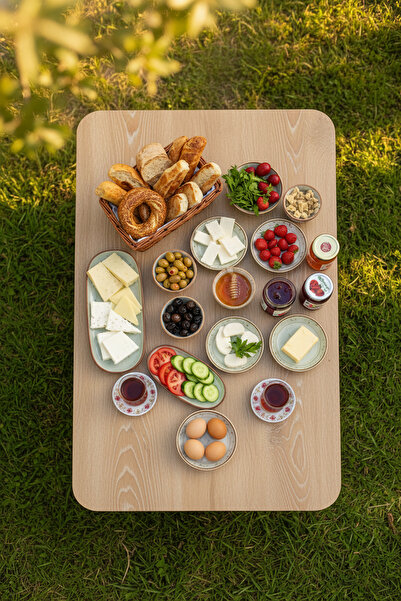 Zevahir Mobilya Dekorasyon KATLANIR METAL AYAKLI DEMONTE MUTFAK OYUN BAHÇE MASASI