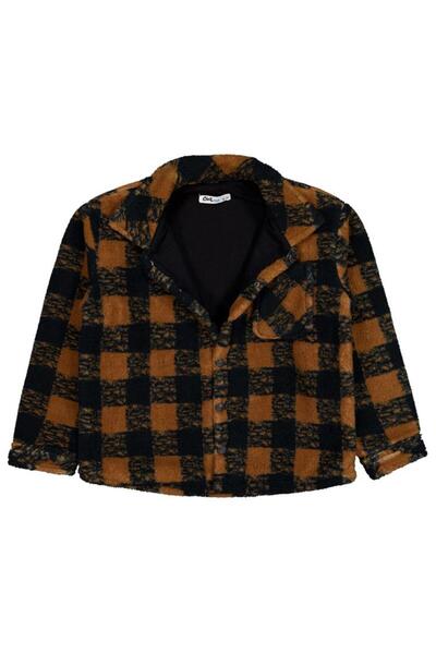 Civil Boys Plaid Welsoft Shirt for Ages 6-9 - Brown 8-9 Years
