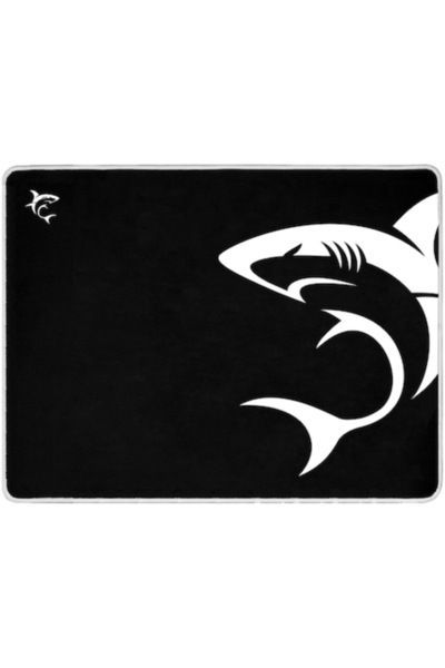 white shark Mousepad L, Υφασμάτινη επιφάνεια, Αντιολισθητική βάση από καουτσο...