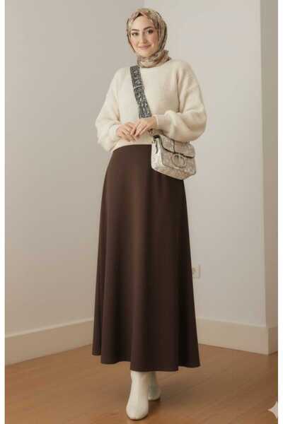 CNG MODA Puff Scuba Skirt