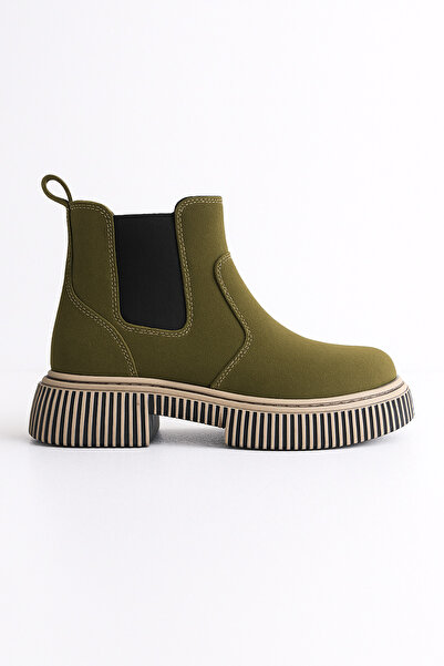 Zilvana Çocuk Chelsea Süet Bot – Su Geçirmez Kalın Tabanlı Kaymaz Termo Kışlık Günlük Bot