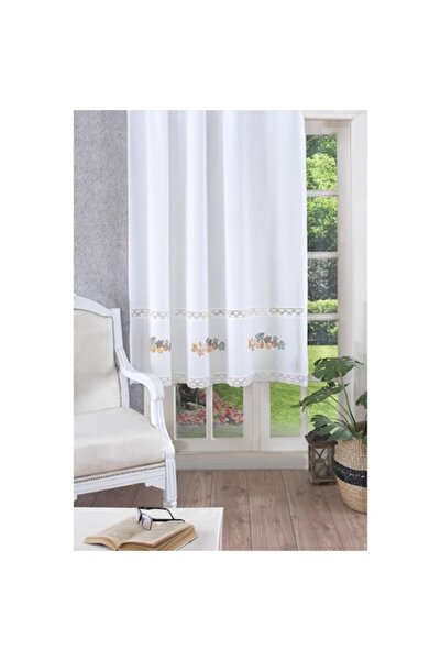 Valentini Bianco Curtain, 160x180 cm, Wine White
