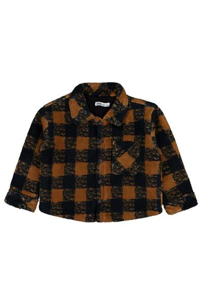 Civil Boys Екосели Welsoft риза за деца на възраст 2-5 години - кафява 5-6 го...