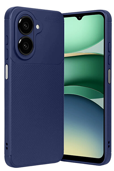 UnDePlus Samsung Galaxy A07 Kılıf Karbon Silikon Case Kapak