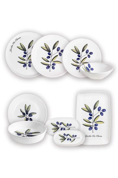 The Mia Olivos 6 Kişilik Yemek Talımı 31 Parça Set 1
