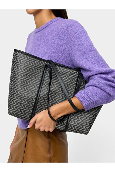 PARFOIS İçi Çıkabilir Baskılı Shopper Omuz Çantası