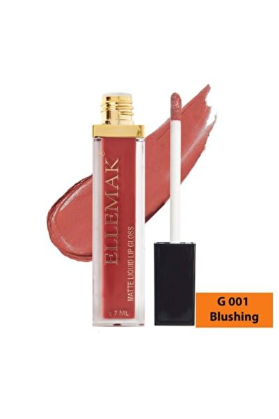 ELLEMAK أحمر شفاه سائل مطفي من إيل ماك رقم 01