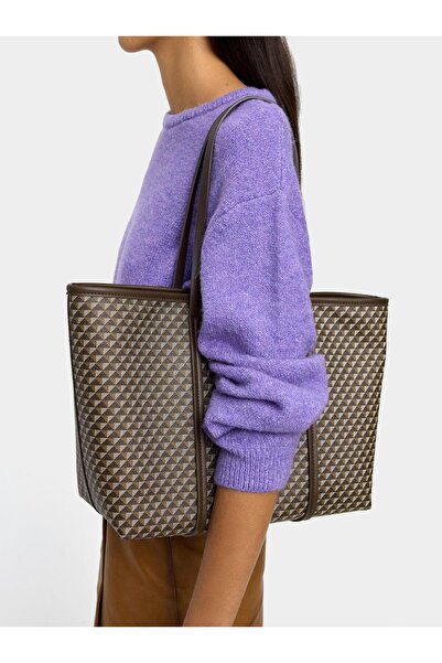 PARFOIS İçi Çıkabilir Baskılı Shopper Omuz Çantası