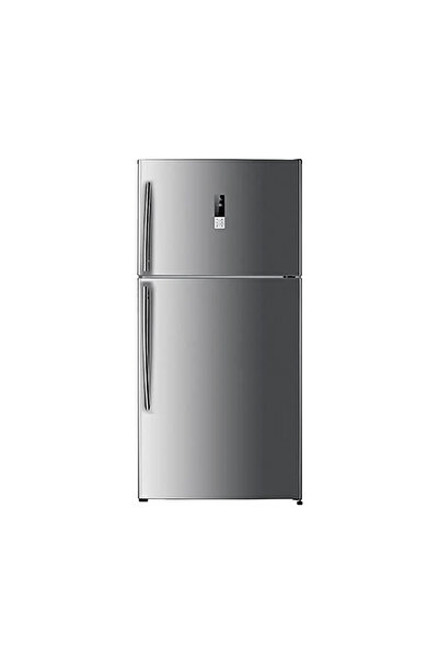 Baumatic 79cm Freestanding Top Mount Fridge/Freezer with Inverter Compressor, 500 Ltrs, Steel