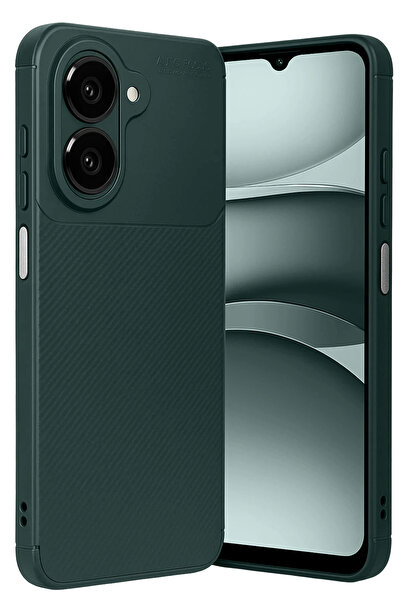 UnDePlus Samsung Galaxy A07 Kılıf Karbon Silikon Case Kapak