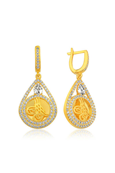 STUMBANNG Gümüş Tuğralı Küpe