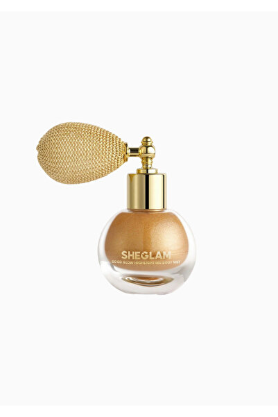 SHEGLAM Go Go Glow Altın Vücut Vurgulayıcı Sprey – Lüks Işıltı