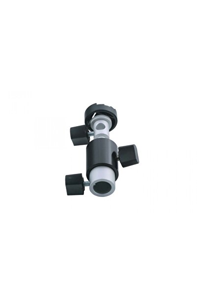 Generic Adjustable flash pad holder + umbrella holder for tripod with 360 degree rotation. C3 (for spigot)