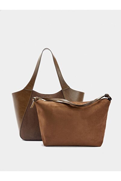 PARFOIS İçi Çıkarılabilir Shopper Çanta