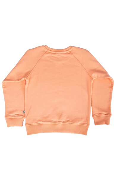 Ozmoz By Mukadder Özden Organic Orange Winter Girls' Sweatshirt