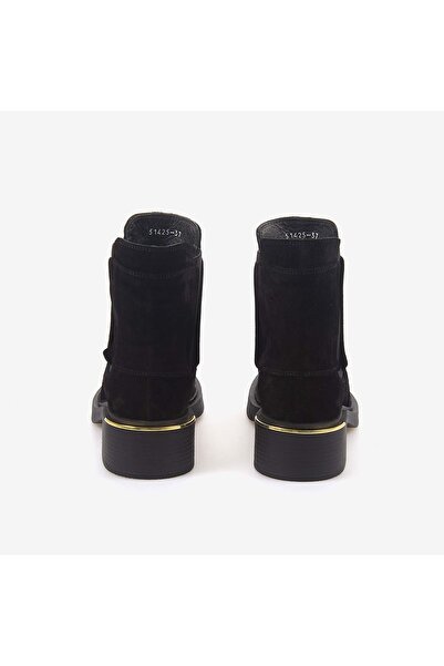 Rouge Hakiki Deri Kadın Süet Bot 51425