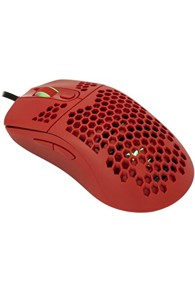 white shark Mouse de gaming GALAHAD, 6.400 DPI, LED RGB, Roșu