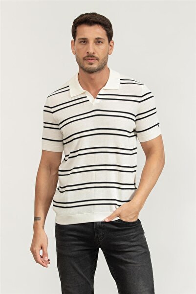 Tommy Hilfiger Erkek Polo Yaka T-Shirt Sarı