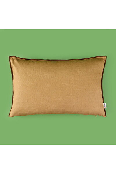 ASPARTAM وسادة أوراس ناعمة - خردل - 35x55 سم