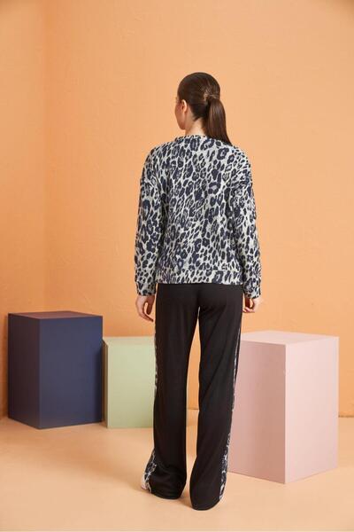 PJS Kadın Gri Pijama Takımı 28094