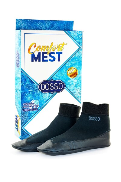 Genel Markalar Comfort Termal Mest – Altı Deri, Nefes Alabilen, Su Geçirmez, Sıcak Tutan Abdest Çorap