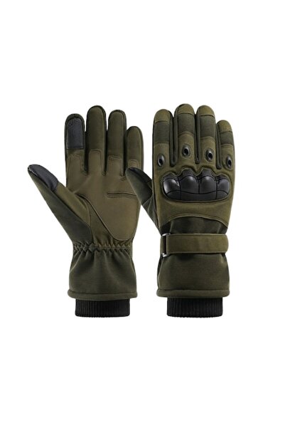 Tessero - Mănuși tactice de iarnă, rezistente la umezeală și vânt, compatibil...