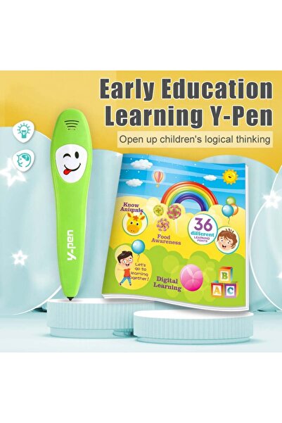 Yisheng Carte cu Activitati in Limba Engleza cu Creion Interactiv