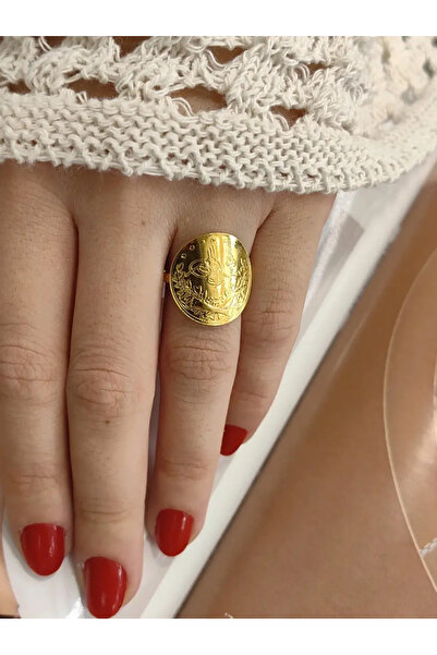 nasipkuyumcu 22 AYAR YARIM REŞAT FANTAZİ ALTIN YÜZÜK YZ002576