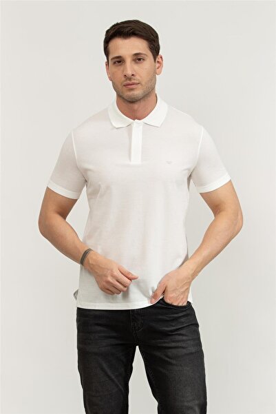 Emporio Armani Men's Polo Neck T-Shirt