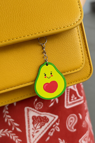 Fynbos سلسلة مفاتيح الأفوكادو اللطيفة