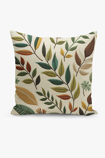 Filamente Husă pentru pernă cu imprimare digitală pe două fețe, aspect brodat...