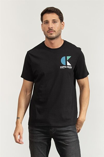 Calvin Klein Erkek Bisiklet Yaka T-Shirt
