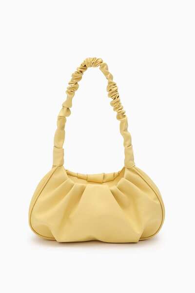 Levidor Yellow Drawstring Shoulder Bag