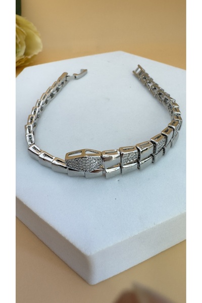 SK aksesuar Stone Snake Design Brand Model Vip Bracelet