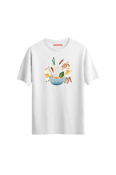 Açık Garaj Kitchen and Chefs Printed T-Shirt, Men's T-Shirt, Women's T-Shirt,...