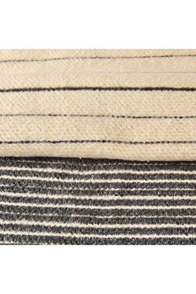 ASPARTAM Soft Victor Cotton Single Blanket - Anthracite - 150X200 cm