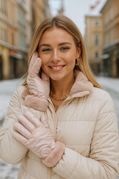 FELLMENS Pudra Yağmurluk Kumaş Telefon Dokunmatik Eldiven