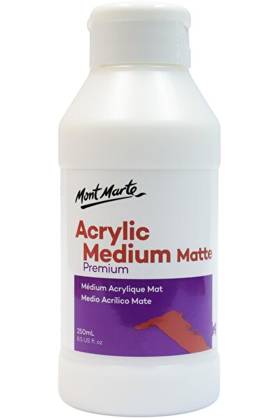 Mont Marte MM Akrilik Medium Matte Premium 250ml (Mat)