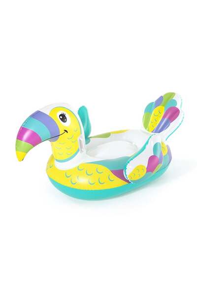 BESTWAY Toucan Pool Day Ride-On Pool Float With 1 Repair Patch