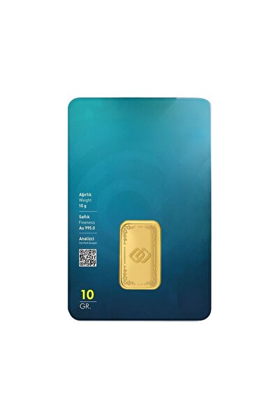 Özbağ AgaKulche 10 gr 995 24 Ayar Külçe Altın