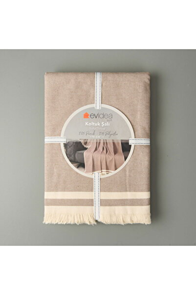 ASPARTAM Soft Dalinda Sofa Throw - Brown - 170X230 cm