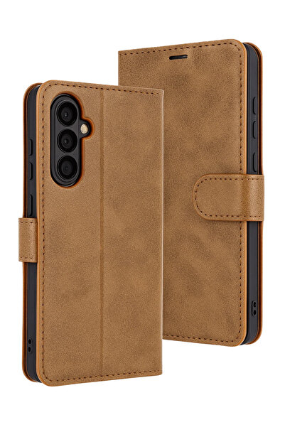 UnDePlus Samsung Galaxy A17 Kılıf Deri Deluxe Cüzdanlı Kapaklı Case