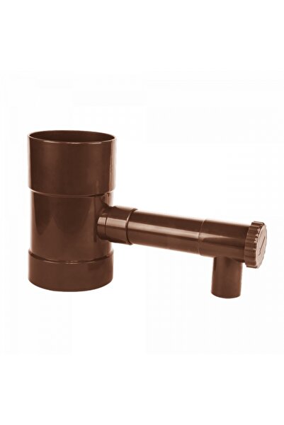 Other Zbieracz, łapacz wody deszczowej z zaworem, BRADAS 100mm, Brązowy