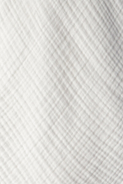 Cevval 100% Cotton with Tassel Edges 4 Layers 230 Grams 115 X100 cm Multi-Purpose Muslin Baby Blanket