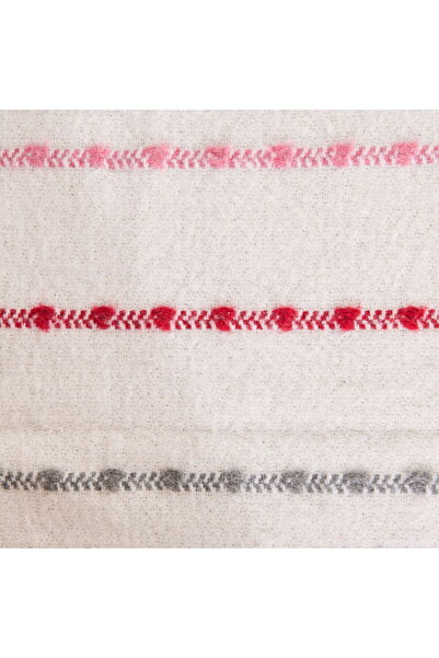 ASPARTAM Soft Elvia Cotton Tv Blanket - Cream - 130X170 cm