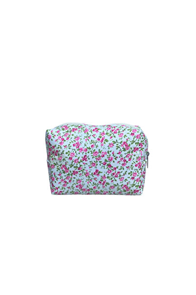 Maykis Daisy and Flower Patterned Pen Holder, Travel and Makeup Bag
